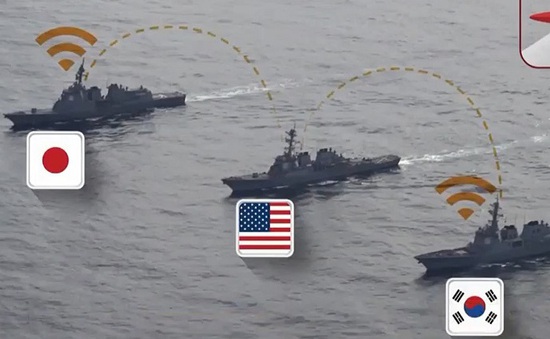 Mỹ, Nhật Bản, Hàn Quốc tập trận phòng thủ tên lửa chung