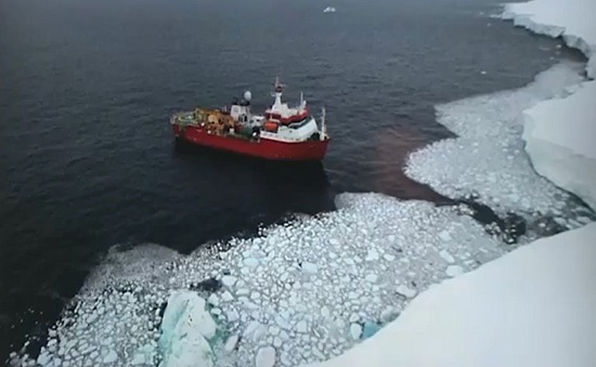Thêm dấu hiệu cho thấy băng ở Nam Cực đang giảm dần