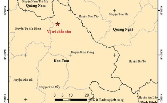 Lắp đặt 8 trạm quan trắc động đất tại Kon Tum và Quảng Ngãi