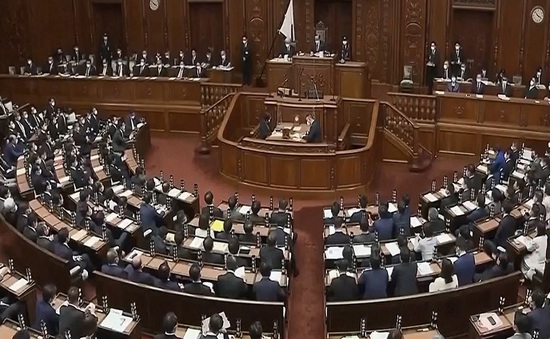 Hạ viện Nhật Bản thông qua dự toán ngân sách cao kỷ lục
