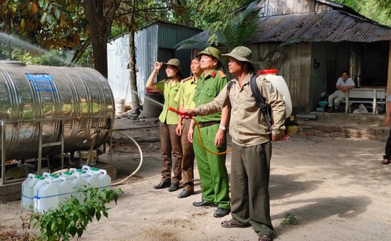 An Giang: Kiểm tra công tác phòng cháy, chữa cháy tại rừng Tân Lợi và Trà Sư