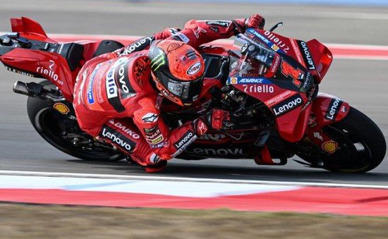 Francesco Bagnaia khởi đầu không tốt tại MotoGP Indonesia