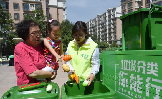 Thượng Hải hướng đến mục tiêu “thành phố không rác thải”