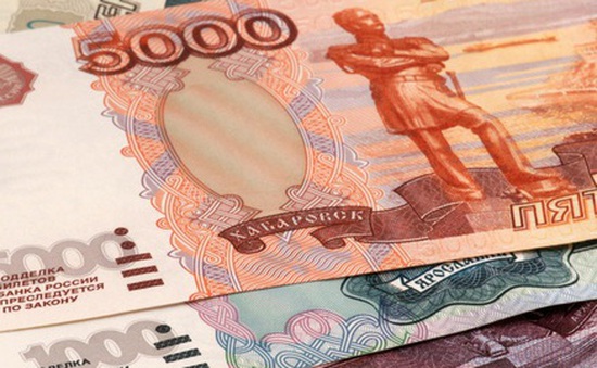 Đồng Ruble chạm mức cao nhất trong hơn 6 tuần so với đồng USD