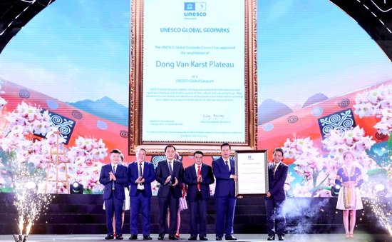 Cao nguyên Đá Đồng Văn lần thứ 3 nhận danh hiệu Công viên Địa chất Toàn cầu