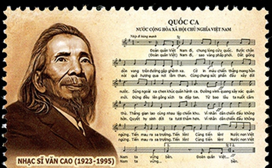 Phát hành bộ tem kỷ niệm 100 năm sinh nhạc sĩ Văn Cao