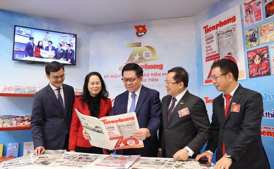 70 năm báo Tiền Phong xuất bản số báo đầu tiên