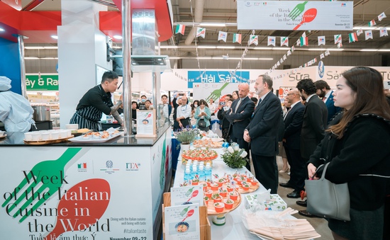 Triển lãm “Hương vị nước Ý”: Mang hương vị Italy tới bàn ăn Việt