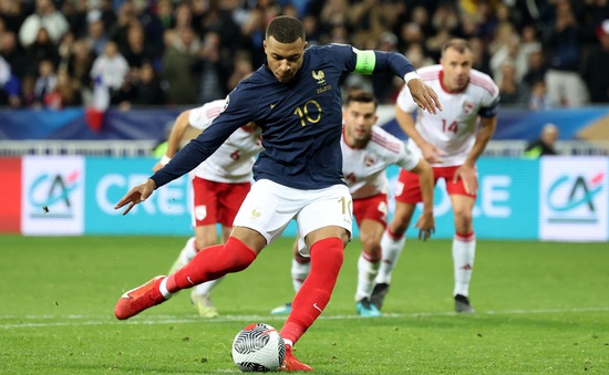 Kết quả vòng loại EURO ngày 19/11: ĐT Pháp trút cơn mưa 14 bàn thắng