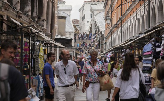 Thành phố Venice thử nghiệm thu phí du lịch từ tháng 4/2024