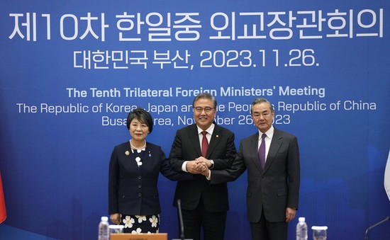 Hội đàm Trung - Nhật - Hàn: Khởi động lại hợp tác giữa các nước láng giềng châu Á
