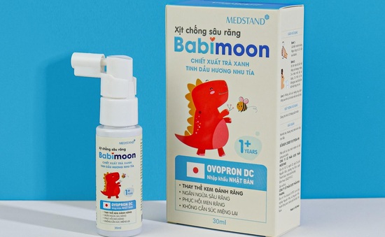 Babimoon – Xịt chống sâu răng cho bé ứng dụng công nghệ Nhật Bản