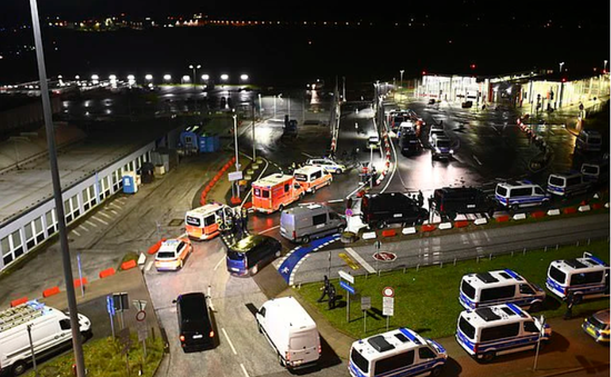 Sân bay Hamburg (Đức) tạm đóng cửa do sự cố an ninh