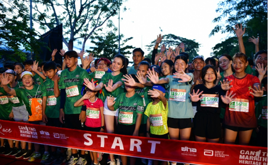 Gần 9.000 người tham dự Cần Thơ Heritage Marathon 2023