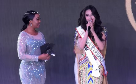Phần thi ứng xử đưa Ngọc Hằng giành Á hậu 2 Miss Intercontinental 2023