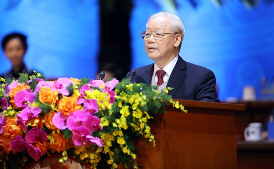 Tổng Bí thư Nguyễn Phú Trọng dự Đại hội XIII Công đoàn Việt Nam