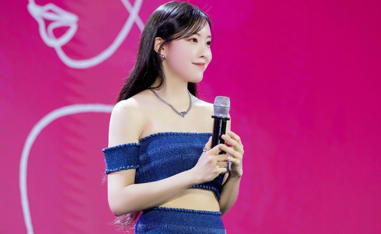Hyomin (T-ara) xuất hiện lôi cuốn, nhắn nhủ tới fan bằng tiếng Việt