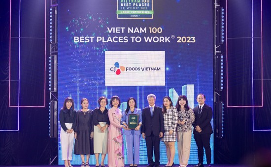 CJ Foods Việt Nam được vinh danh là "Nơi Làm Việc Tốt Nhất Việt Nam® 2023"