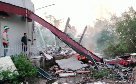 Xác định được nguyên nhân ban đầu vụ nổ kinh hoàng ở Kim Sơn, Ninh Bình