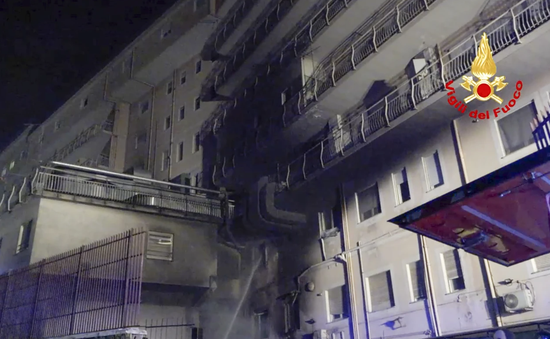 Cháy bệnh viện gần thủ đô Rome của Italy, ít nhất 3 người thiệt mạng