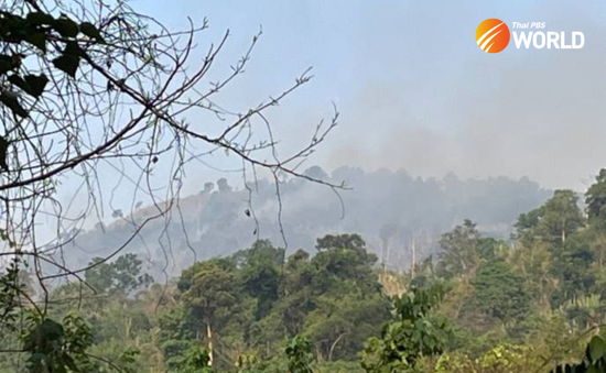 Cháy rừng đe dọa công viên quốc gia Khao Yai của Thái Lan