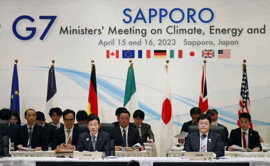 G7 sẽ đẩy nhanh lộ trình loại bỏ nhiên liệu hóa thạch