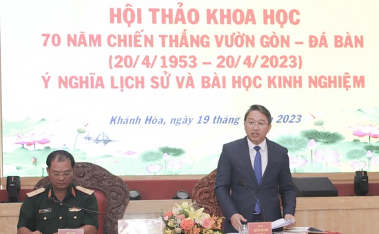 70 năm Chiến thắng Vườn Gòn - Đá Bàn