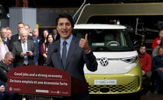 Canada cam kết hỗ trợ 13,2 tỷ CAD cho nhà máy pin xe điện của Volkswagen