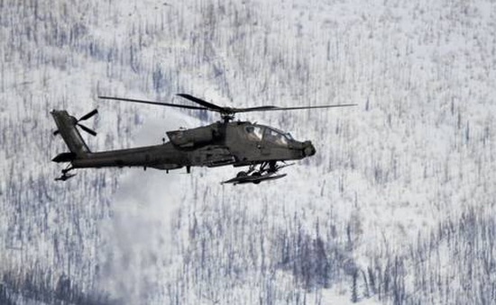 Hai trực thăng quân sự Mỹ rơi ở Alaska