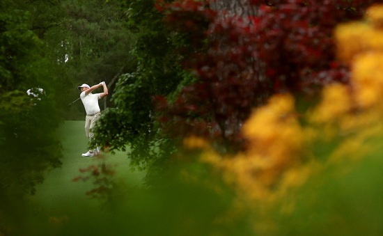 Giải golf The Masters qua những hình ảnh ấn tượng sau 2 vòng đấu