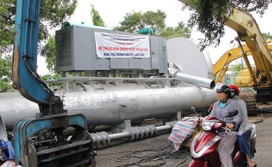TP Hồ Chí Minh chấm dứt hợp đồng thuê "siêu máy bơm" chống ngập