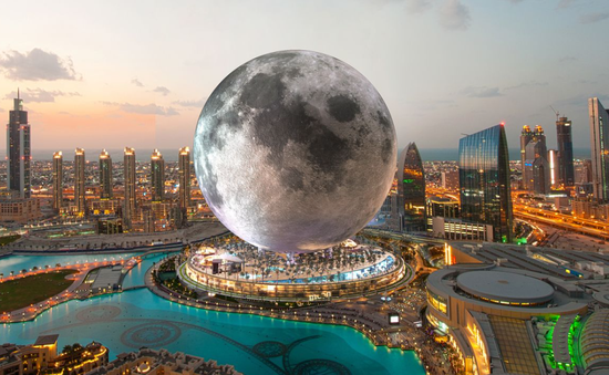 Dubai dự tính xây dựng khách sạn mặt trăng khổng lồ