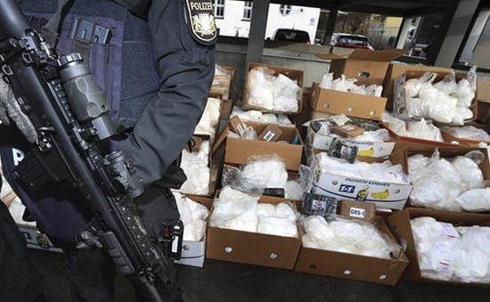 Italy thu giữ lượng cocaine trị giá 880 triệu USD