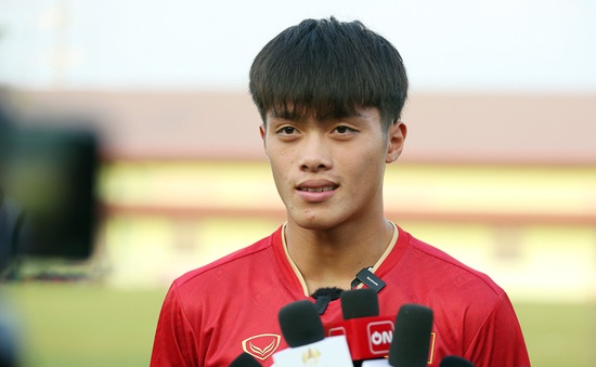 Tiền đạo Nguyễn Quốc Việt: "Chúng tôi đã chuẩn bị rất tốt cho trận gặp U22 Singapore"