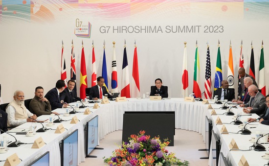 Bế mạc Hội nghị thượng đỉnh G7 tại Nhật Bản