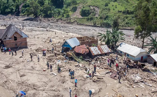 Trên 400 nạn nhân thiệt mạng, hơn 5.500 người mất tích sau lũ lụt ở Congo