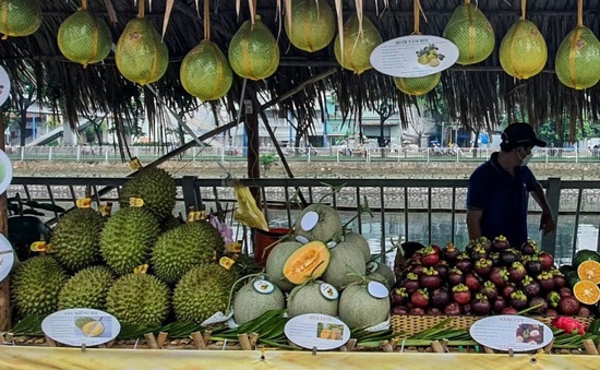 Thành phố Hồ Chí Minh mở tuần lễ trái cây ''Trên bến dưới thuyền'' tại Bến Bình Đông