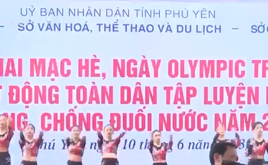 Phú Yên khai mạc Hè, Ngày Olympic trẻ em và phát động môn bơi 2023