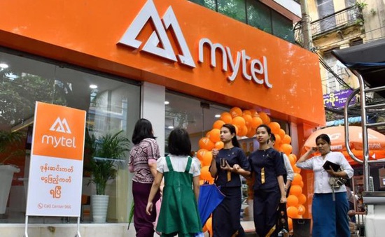 Mytel dẫn đầu thị phần dịch vụ di động tại Myanmar