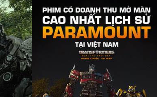 Transformers “oanh tạc” phòng vé Việt