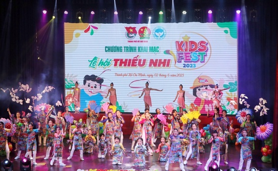 Khai mạc Lễ hội Thiếu nhi lần đầu tiên tổ chức ở TP Hồ Chí Minh