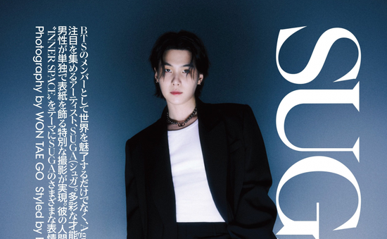 Suga (BTS) - nghệ sĩ nam solo đầu tiên trên bìa tạp chí Vogue Nhật Bản