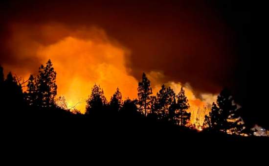 Cháy rừng ở đảo La Palma của Tây Ban Nha khiến hàng nghìn người phải sơ tán
