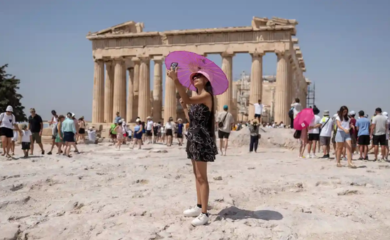 Hy Lạp đối mặt nắng nóng lịch sử trong 50 năm