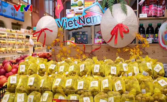 350.000 đồng/kg nhãn Việt bán tại Thái Lan
