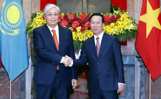 Việt Nam - Kazakhstan thống nhất đưa quan hệ hợp tác hai nước đi vào chiều sâu và hiệu quả
