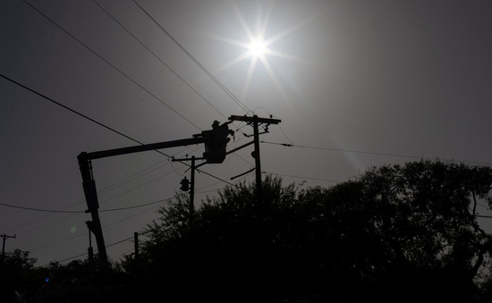Mỹ: Các bang miền Trung, Texas trước nguy cơ thiếu điện trong đợt nắng nóng