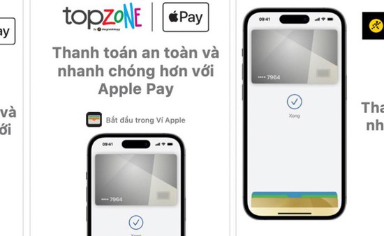 Chuỗi bán lẻ tiên phong hình thức thanh toán Apple Pay tại Việt Nam