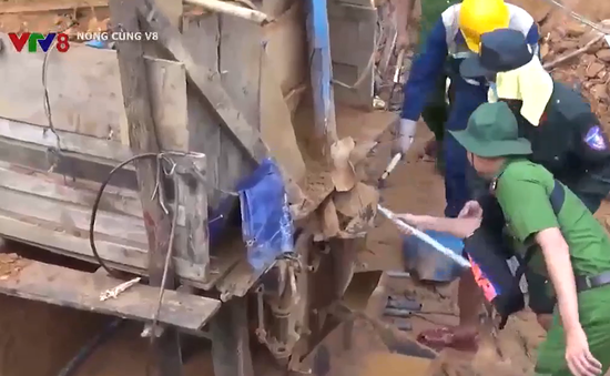 Quảng Nam: Truy quét "vàng tặc" tại mỏ vàng Bồng Miêu
