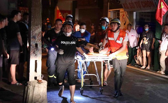 Nguyên nhân cháy chung cư mini ở Hà Nội là do chập điện xe tay ga
